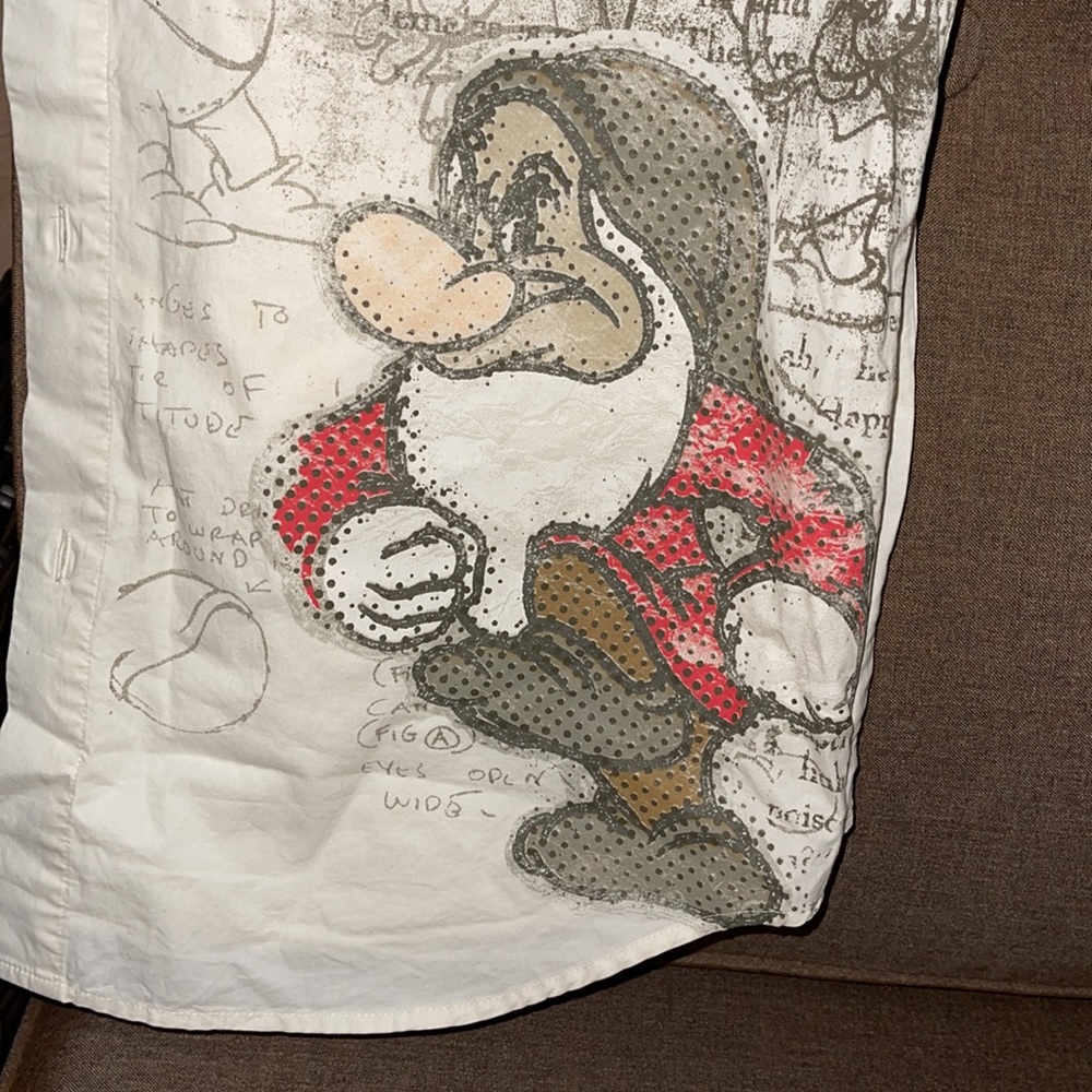 Disney Button Up